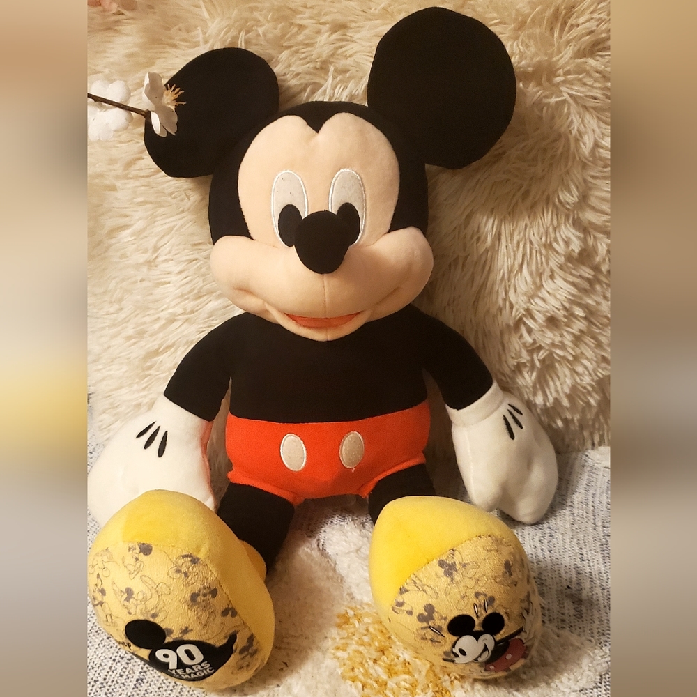 Build-A-Bear Workshop Mickey Mouse Disney 90th Anniversary Stuffed Plush/Toy
